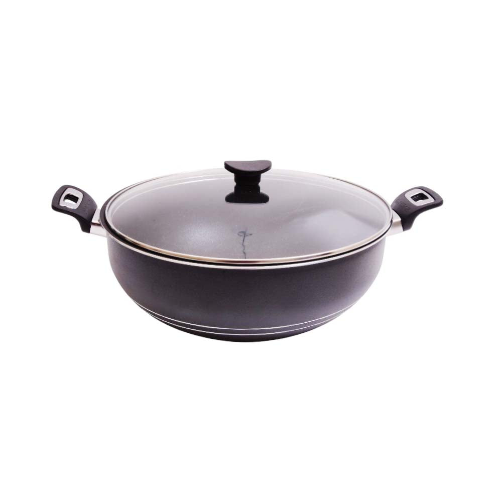 WOK HOUSE & CO NON STICK 34CM Default Title - MamasJan Crockery