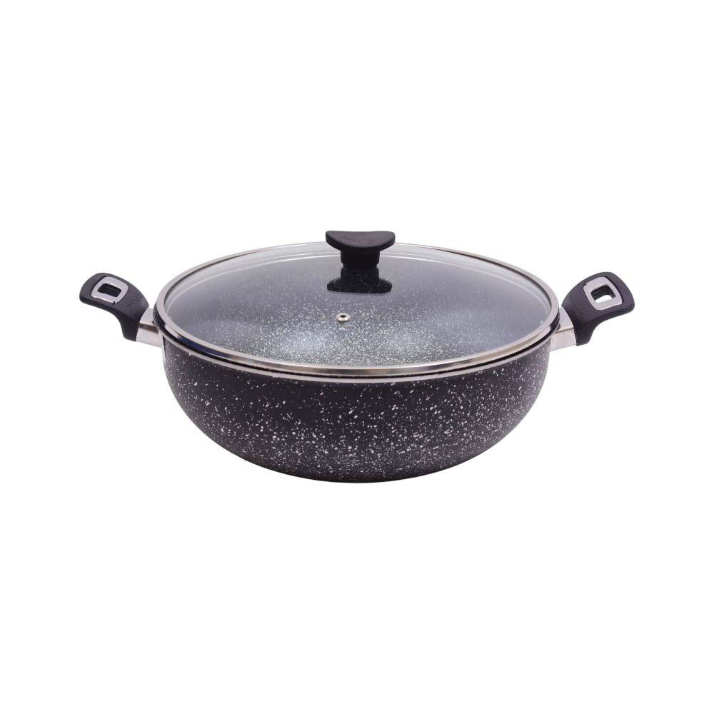 WOK HOUSE & CO MARBLEIZED COATING 32CM Default Title - MamasJan Crockery