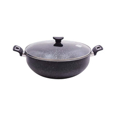 WOK HOUSE & CO MARBLEIZED COATING 34CM Default Title - MamasJan Crockery