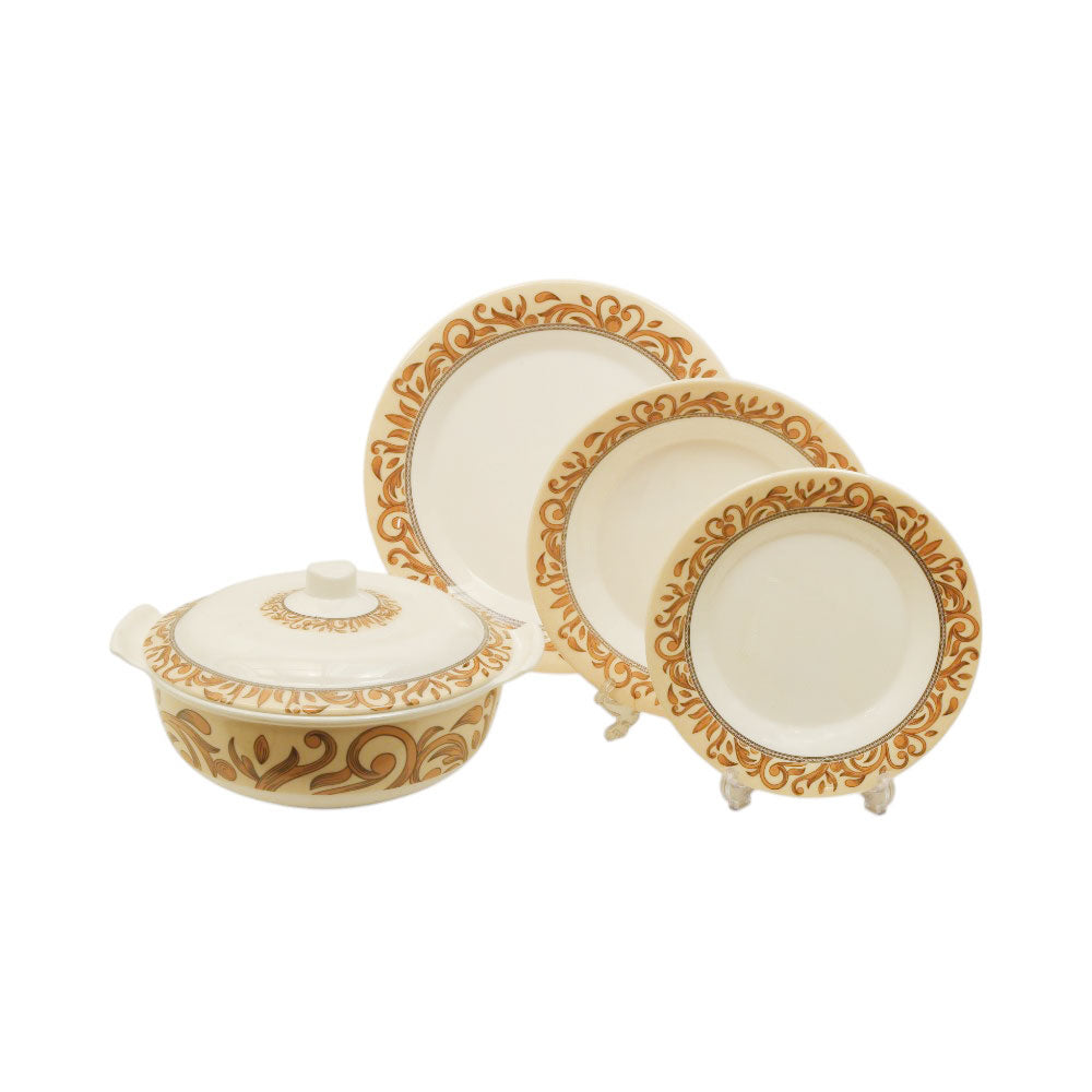 DINNER SET 72PC MELAMINE MARJAN NO.18 Default Title - MamasJan Crockery