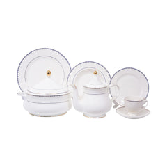 DINNER SET 61PC BONE CHINA GW-G01 ET Default Title - MamasJan Crockery