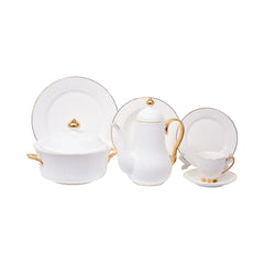 DINNER SET 61PC BONE CHINA TX-GGK ET Default Title - MamasJan Crockery