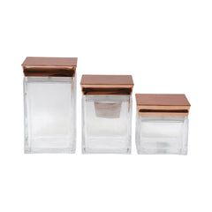 JAR SET 3PC ACRYLIC F4531R Default Title - MamasJan Crockery