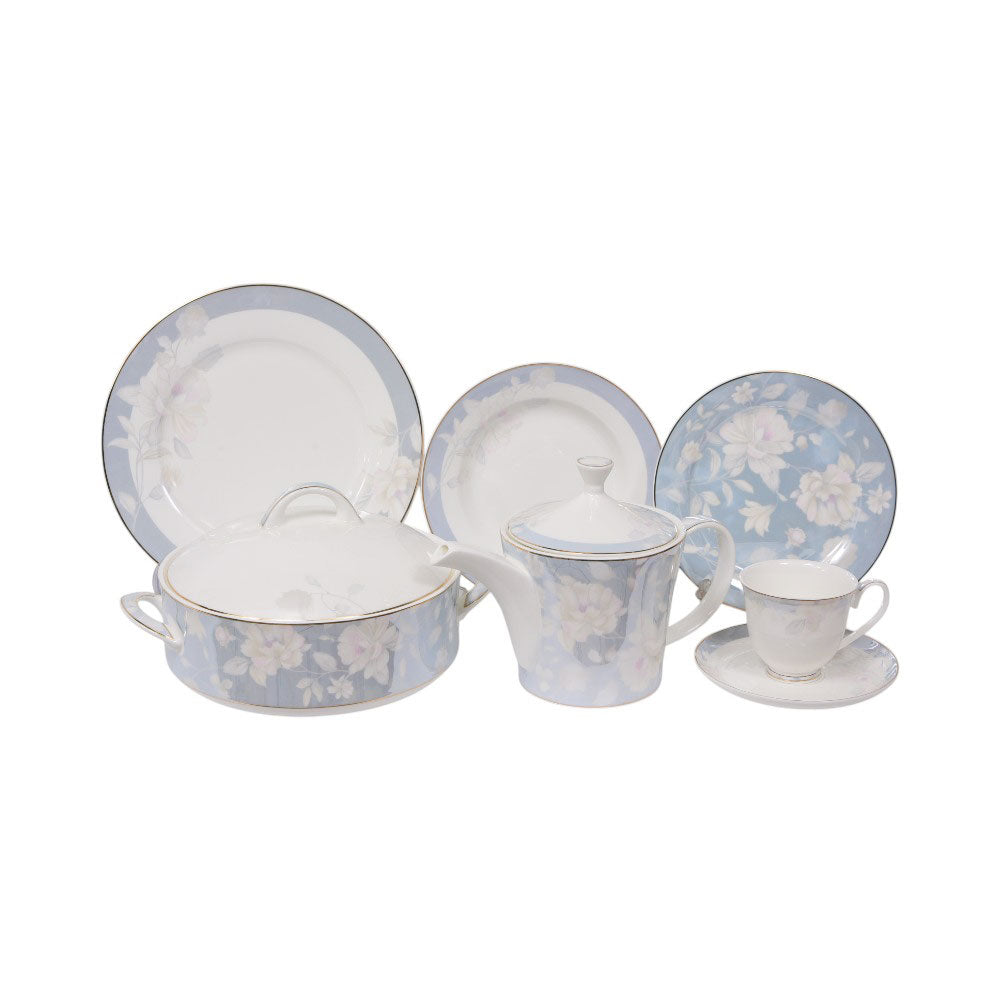 DINNER SET 71PC BONE CHINA SSW-11 Default Title - MamasJan Crockery