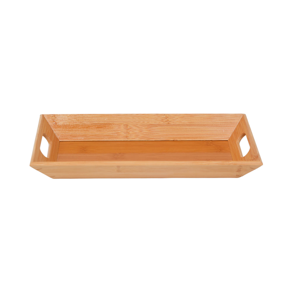 TRAY WOODEN 733-13 Default Title - MamasJan Crockery