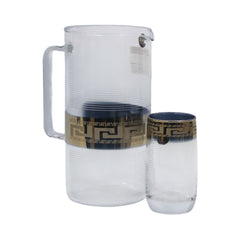 WATER SET 7PC LUMINARC VIGNE CUT GOLD GCV019-01 Default Title - MamasJan Crockery