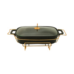 DONGA SQUARE 17INCH HOME PLUS CX2422N MATT BLACK MT Default Title - MamasJan Crockery