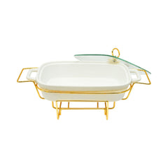 DONGA SQUARE 14.5INCH HOME PLUS CX2421N MATT WHITE MT Default Title - MamasJan Crockery