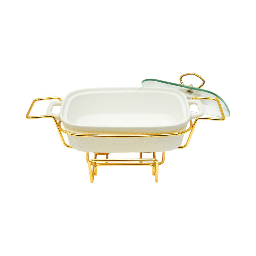 DONGA SQUARE 11.5INCH HOME PLUS CX2420N MATT WHITE MT Default Title - MamasJan Crockery