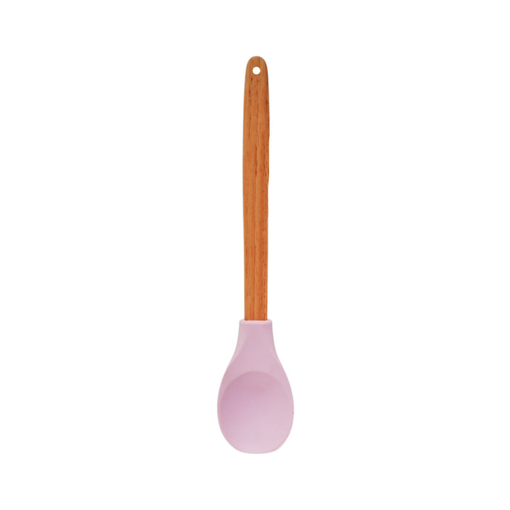 SPOON COOKING WOOD HANDLE IR YH228 Default Title - MamasJan Crockery