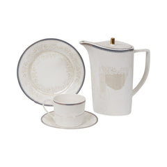 TEA SET 24PC BONE CHINA HP-07 KC Default Title - MamasJan Crockery