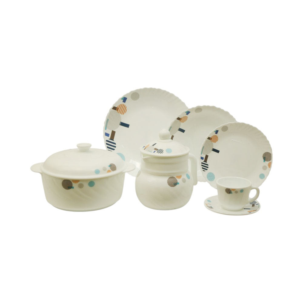 DINNER SET 72PC CORELLY ROUND HZ3955 KC Default Title - MamasJan Crockery