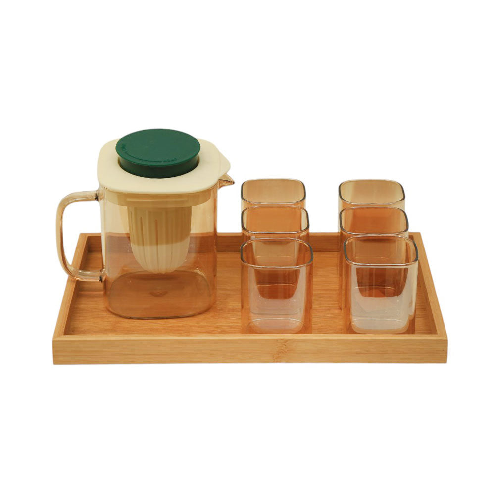COFFEE SET 8PC ECHOU GPH86/L8HA Default Title - MamasJan Crockery
