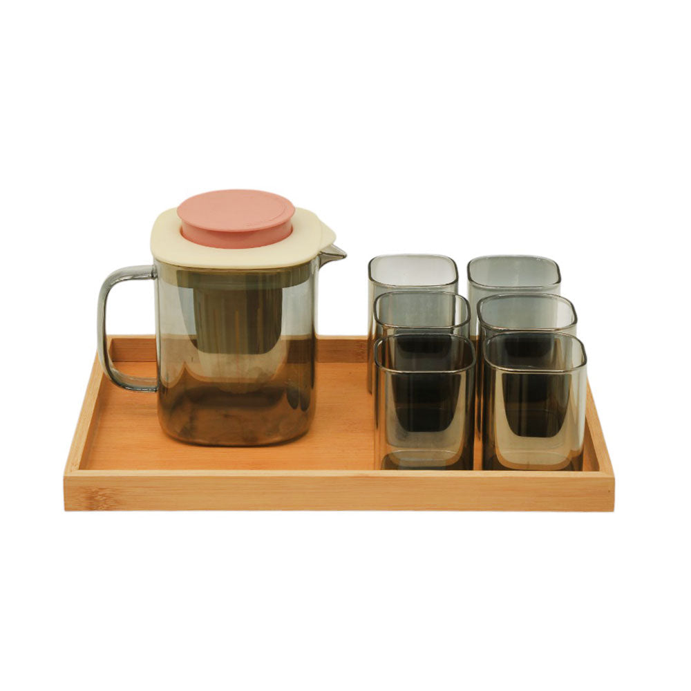 COFFEE SET 8PC ECHOU GPH86/L8HS Default Title - MamasJan Crockery