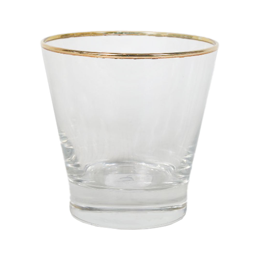 GLASS OCEAN STUDIO ROCK GOLDEN 16112 (Pack 6) Default Title - MamasJan Crockery