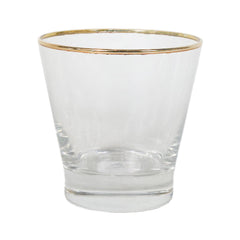 GLASS OCEAN STUDIO ROCK GOLDEN 16112 (Pack 6) Default Title - MamasJan Crockery