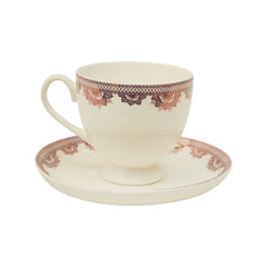 CUP SAUCER BONE CHINA FD 03329 KF (Pack of 6) Default Title - MamasJan Crockery