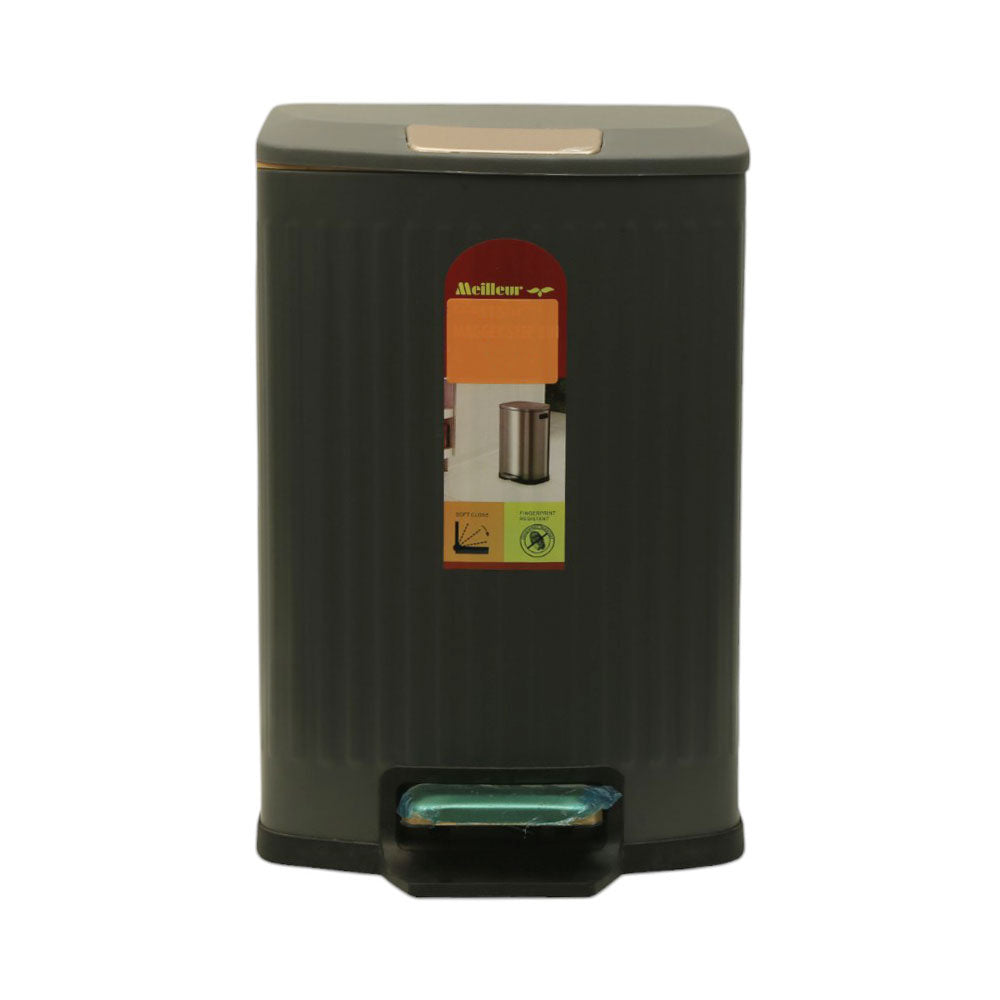 DUST BIN IR JF-A7-7L GREY Default Title - MamasJan Crockery