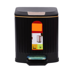 DUST BIN IR JF-A7-5L BLACK Default Title - MamasJan Crockery