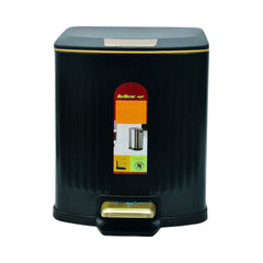 DUST BIN IR JF-A7-9L BLACK Default Title - MamasJan Crockery