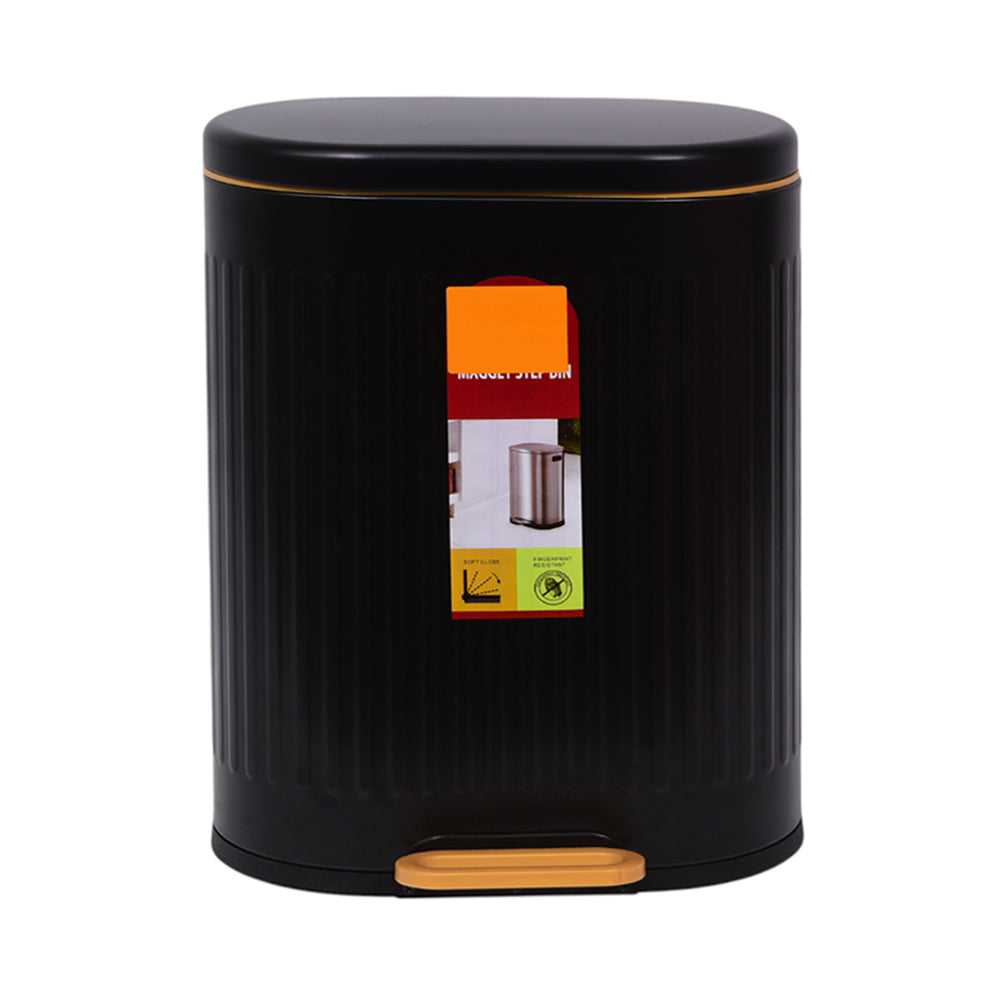 DUST BIN IR JF-F1-6L BLACK Default Title - MamasJan Crockery