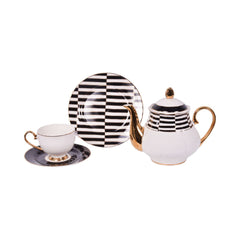TEA SET 24PC MORE & MORE DS24A056 AW Default Title - MamasJan Crockery