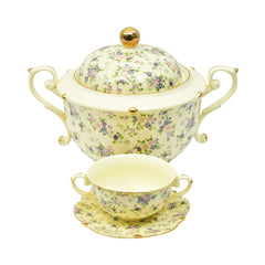 SOUP SET 23PC MORE & MORE KY6951 Default Title - MamasJan Crockery