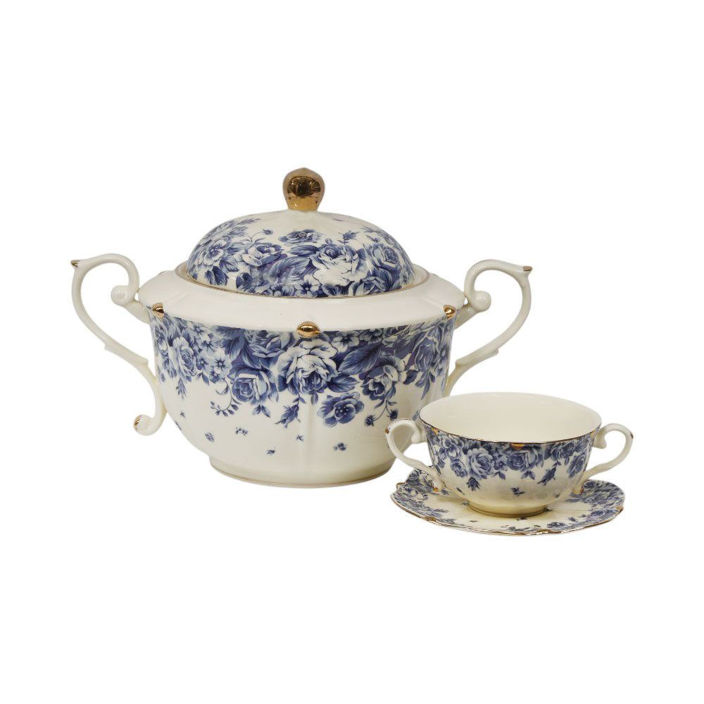 SOUP SET 23PC MORE & MORE KY8415 Default Title - MamasJan Crockery
