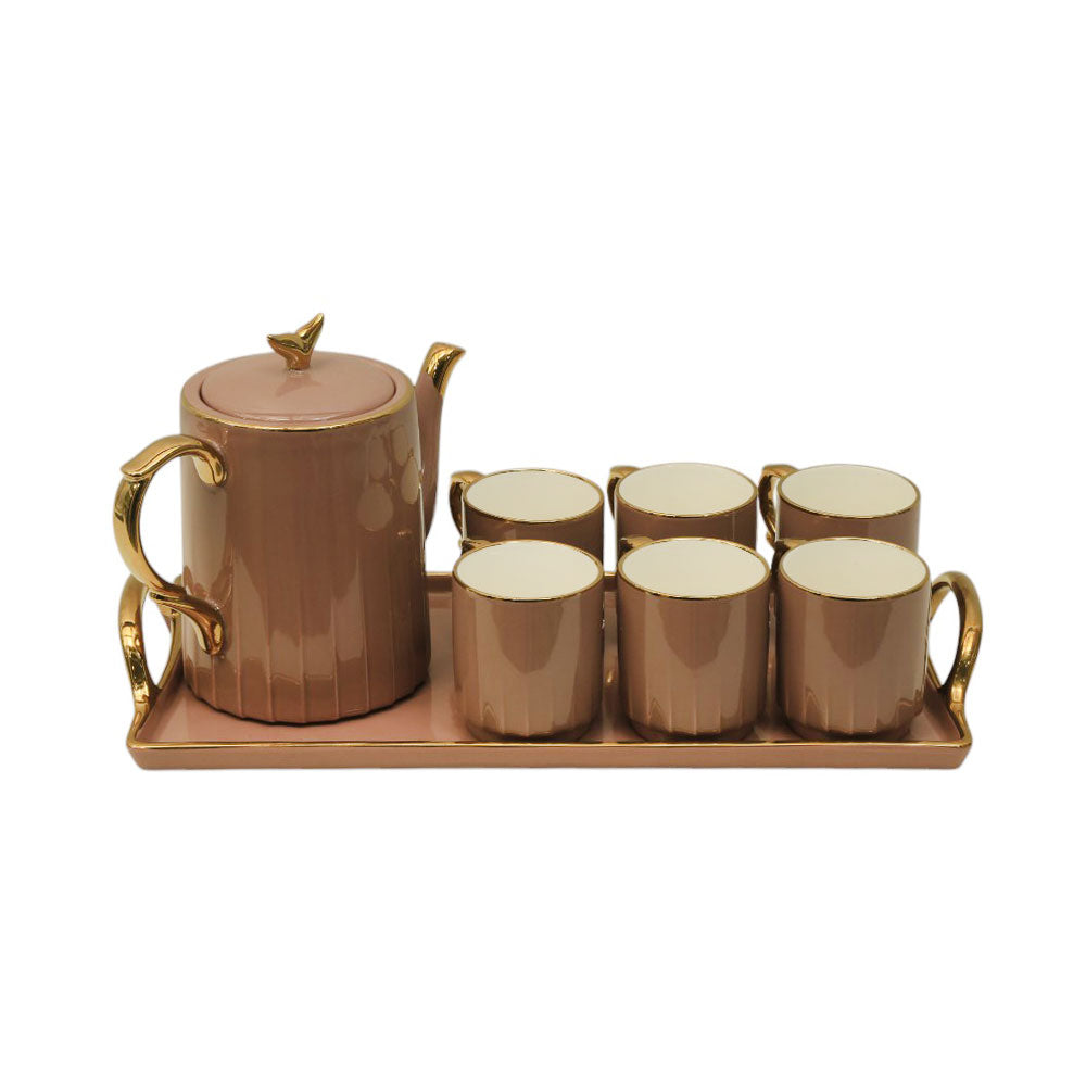 COFFEE SET 9PC CERAMIC 3145-3 COFFEE AW Default Title - MamasJan Crockery