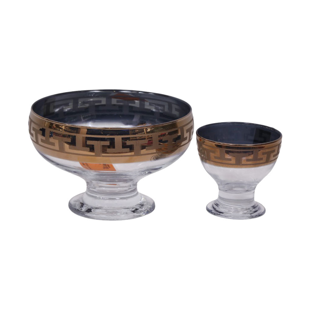 FRUIT SET 7PC PSB HOME & TABLE CUT GOLD L97076-HGB022 Default Title - MamasJan Crockery