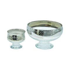 FRUIT SET 7PC PSB HOME & TABLE CUT SILVER L97076-HSB024 Default Title - MamasJan Crockery