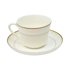 CUP & SAUCER BONE CHINA JA015 TMC (Pack of 6) Default Title - MamasJan Crockery