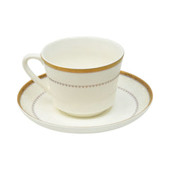 CUP & SAUCER BONE CHINA JA005 TMC (Pack of 6) Default Title - MamasJan Crockery