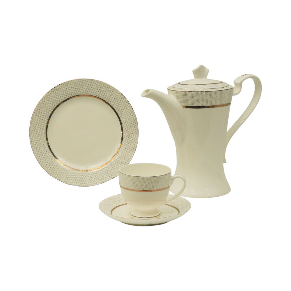 TEA SET 24PC BONE CHINA ONE MORE FQ4 Default Title - MamasJan Crockery