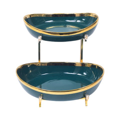 BOWL SET 2PC WITH STAND YBW2 Default Title - MamasJan Crockery