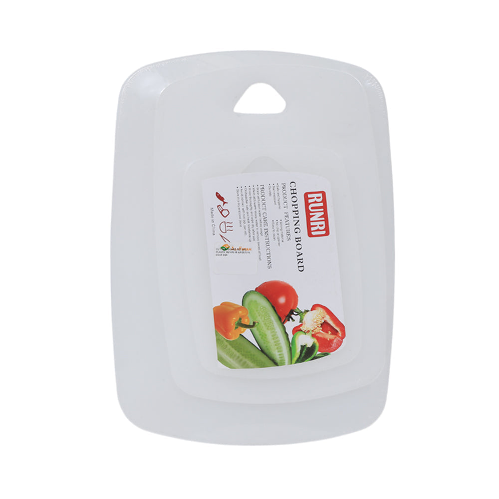 CUTTING BOARD SET 3PC PLASTIC RUNRI IR WF057775 D310-314 Default Title - MamasJan Crockery