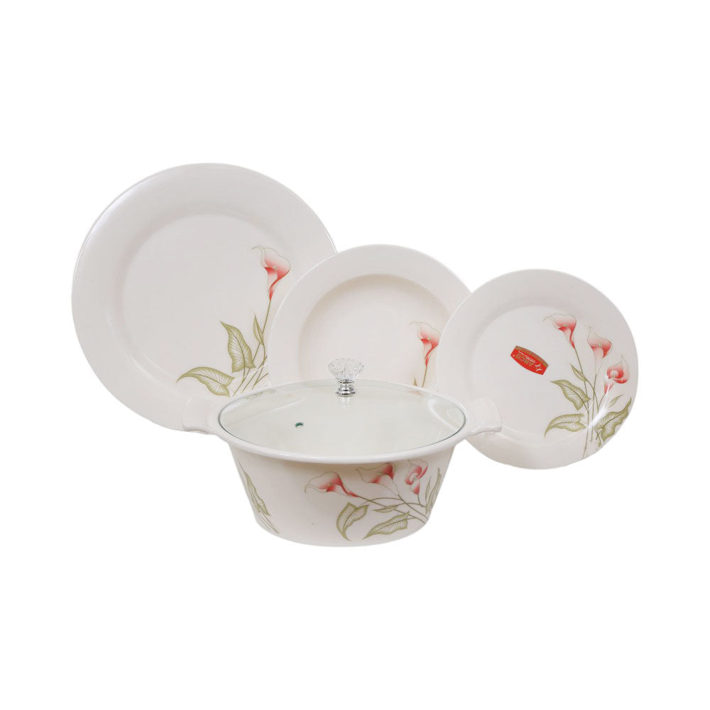 DINNER SET 72PC MELAMINE ONESTO NO4 Default Title - MamasJan Crockery