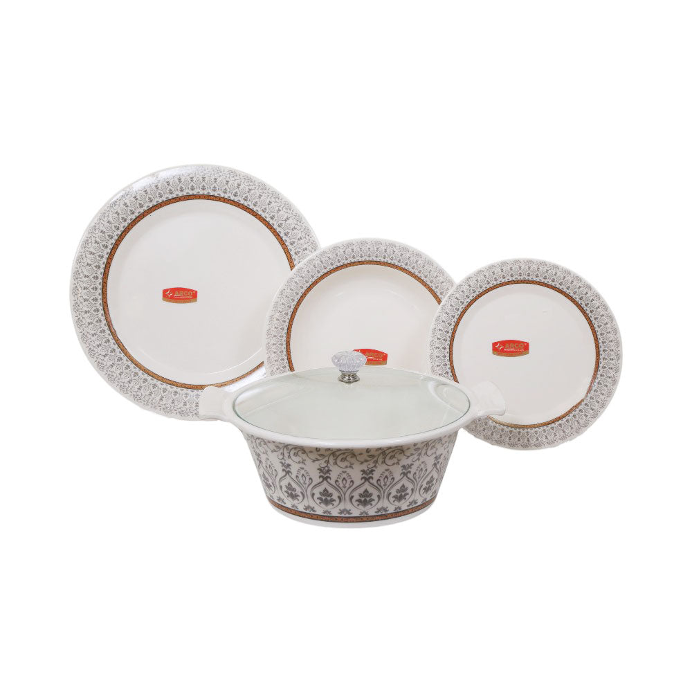 DINNER SET 72PC MELAMINE ONESTO NO7 Default Title - MamasJan Crockery
