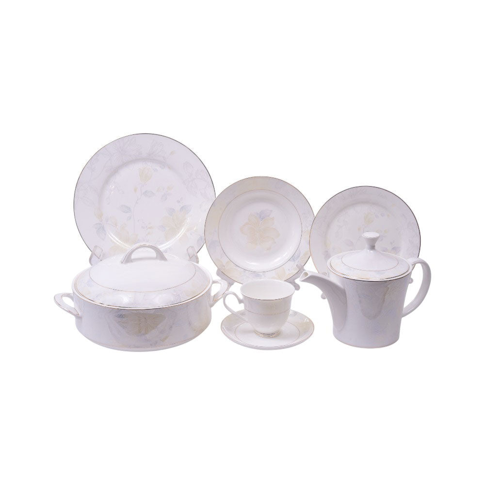 DINNER SET 71PC BONE CHINA SSW-13 Default Title - MamasJan Crockery