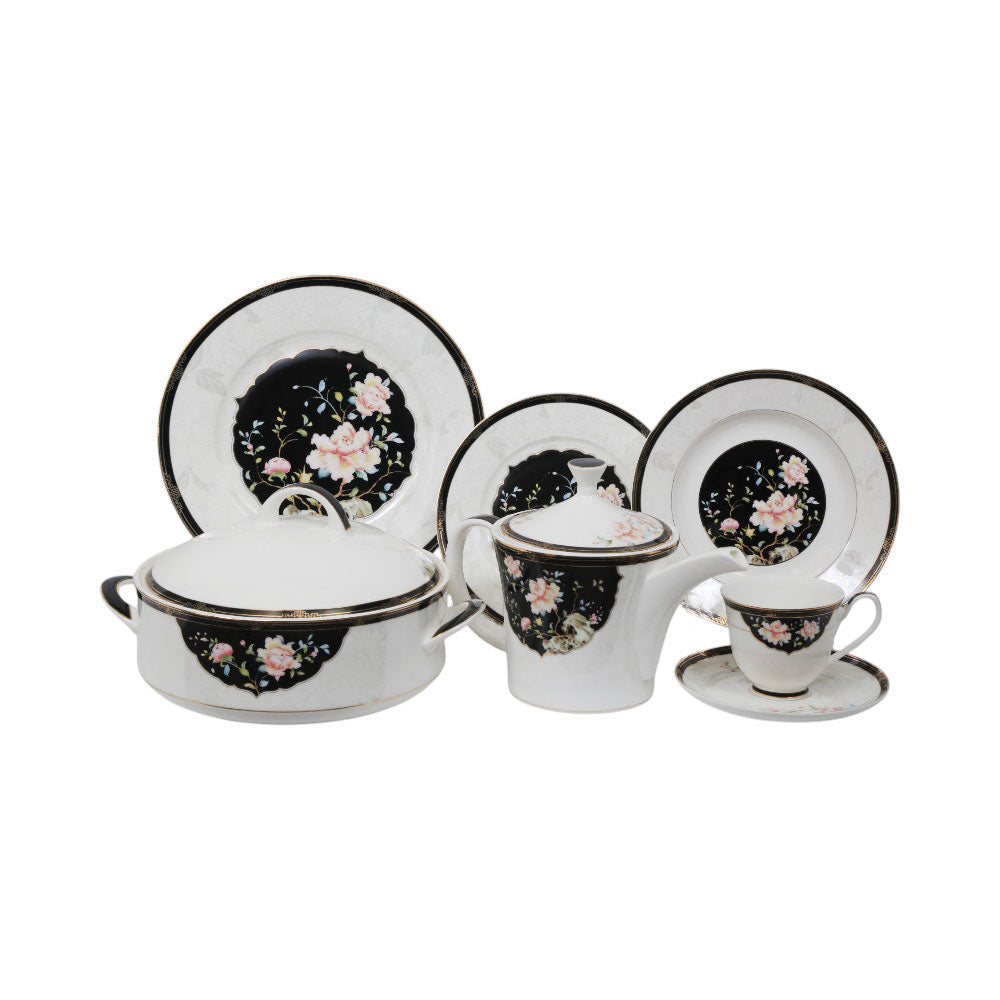 DINNER SET 71PC BONE CHINA SSW-25 Default Title - MamasJan Crockery