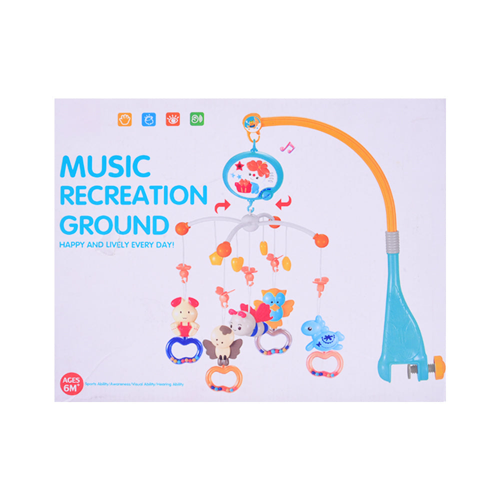 HL2020-46 MUSICAL CORT MOBILE Default Title - MamasJan Toys