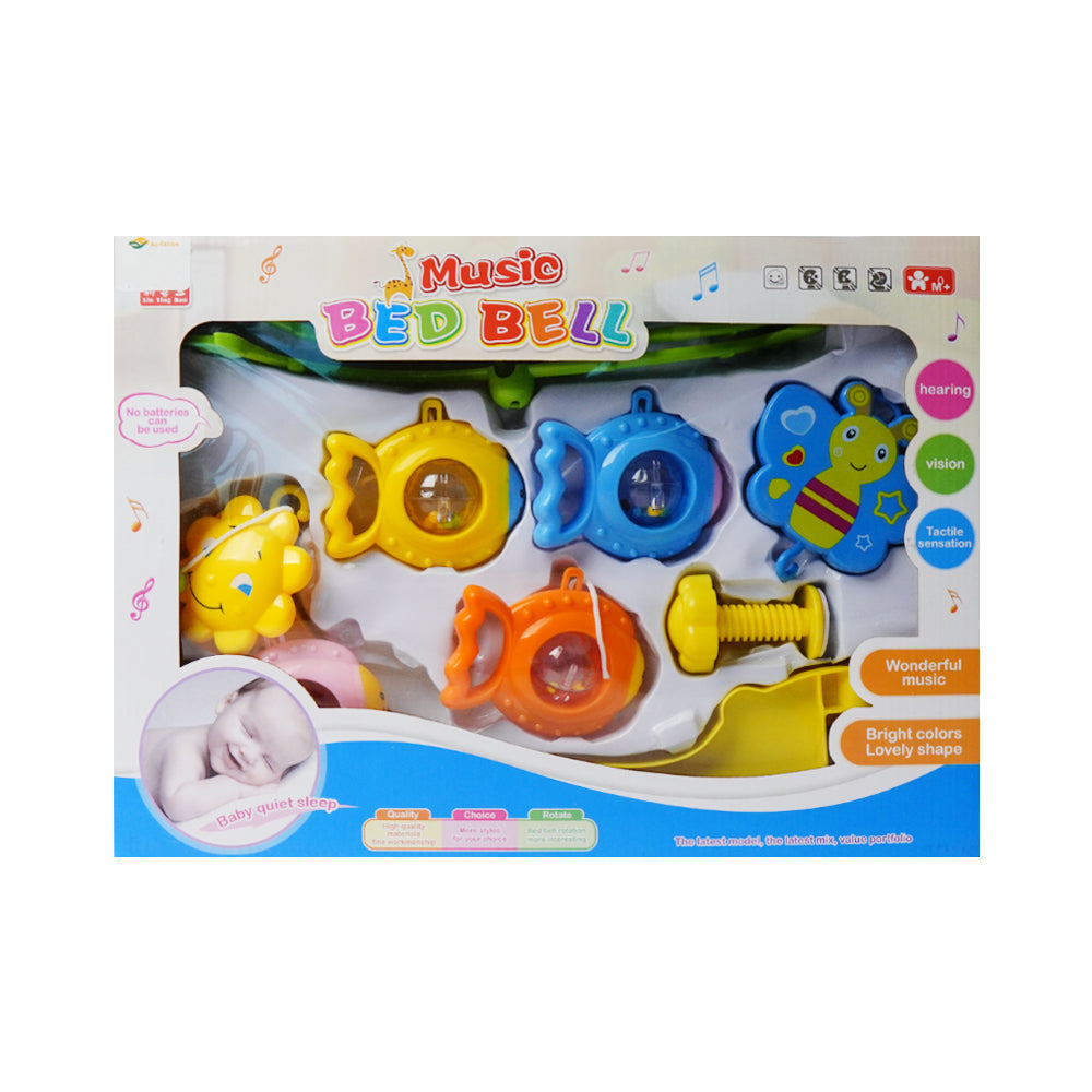 216 BABY CORT MOBILE W-6 RATTLE Default Title - MamasJan Toys