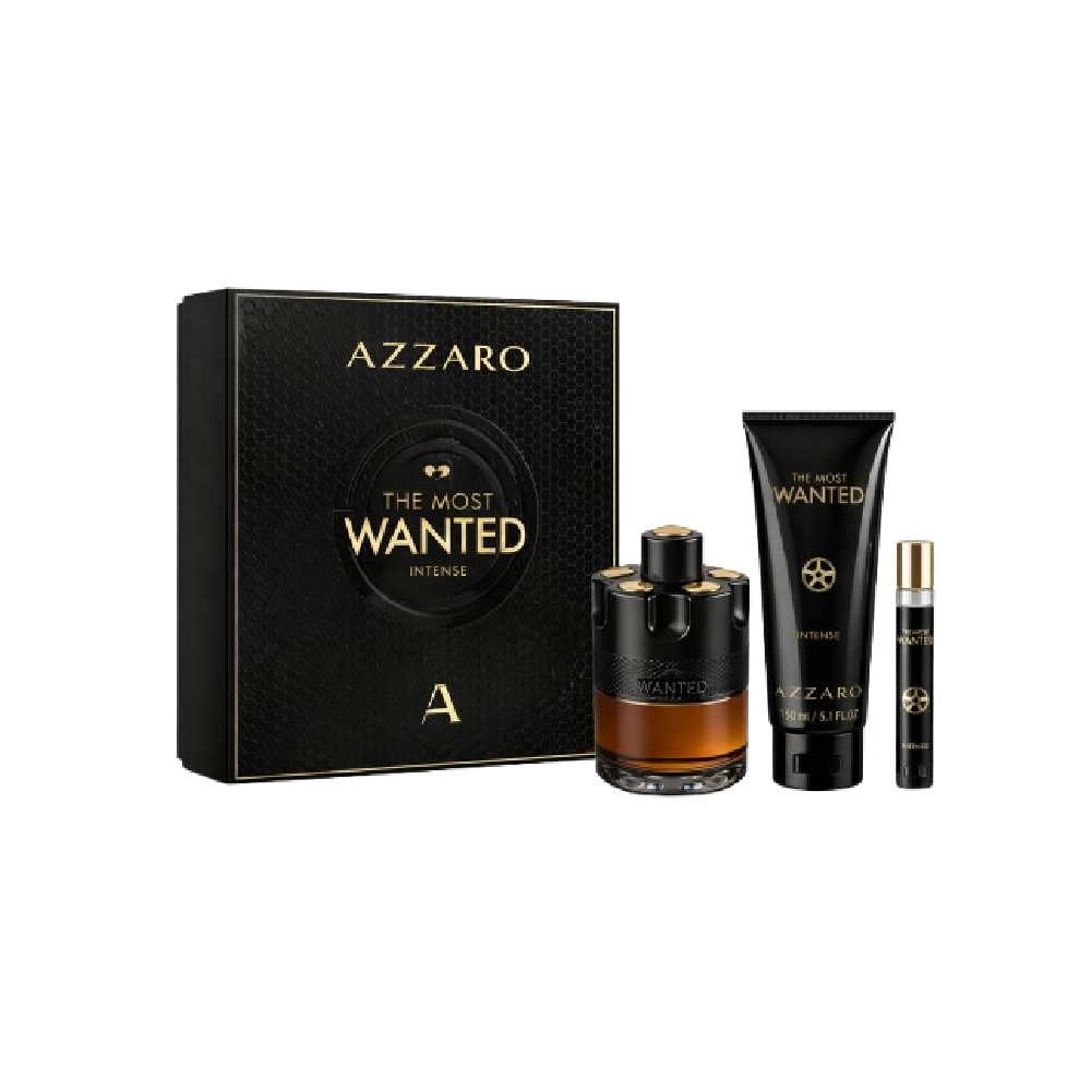 AZZARO THE MOST WANTED INTENSE M EDP 3PC GIFT SET Default Title - MamasJan Perfume
