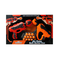 912-3 BALL AIR PUMP SOFT BULLET GUN Default Title - MamasJan Toys