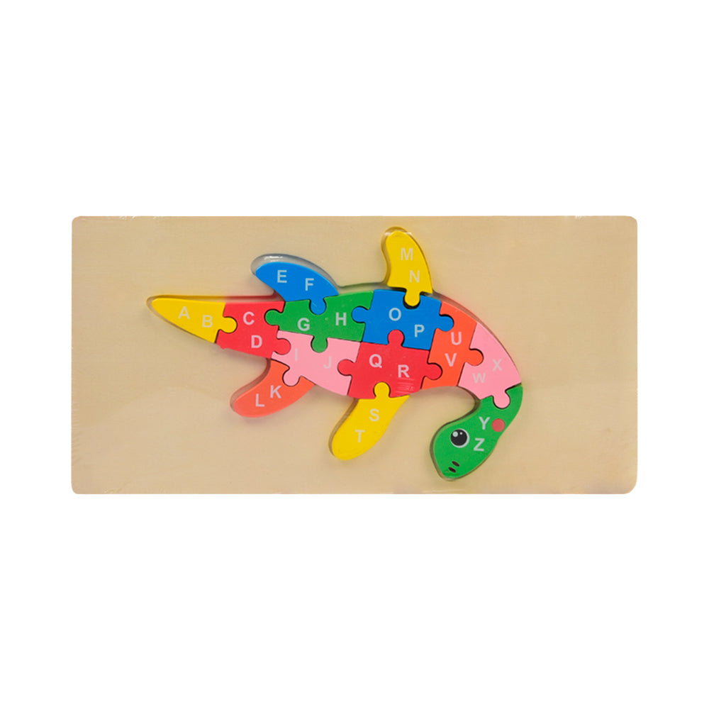 WOODEN PUZZLE BOARD ABC SEAL Z.B Default Title - MamasJan Toys