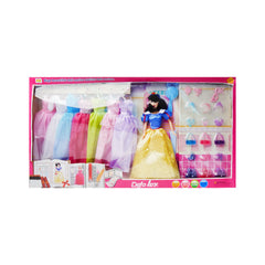 8263 DEFA LUCY DOLL WITH DRESS & ACC Default Title - MamasJan Toys