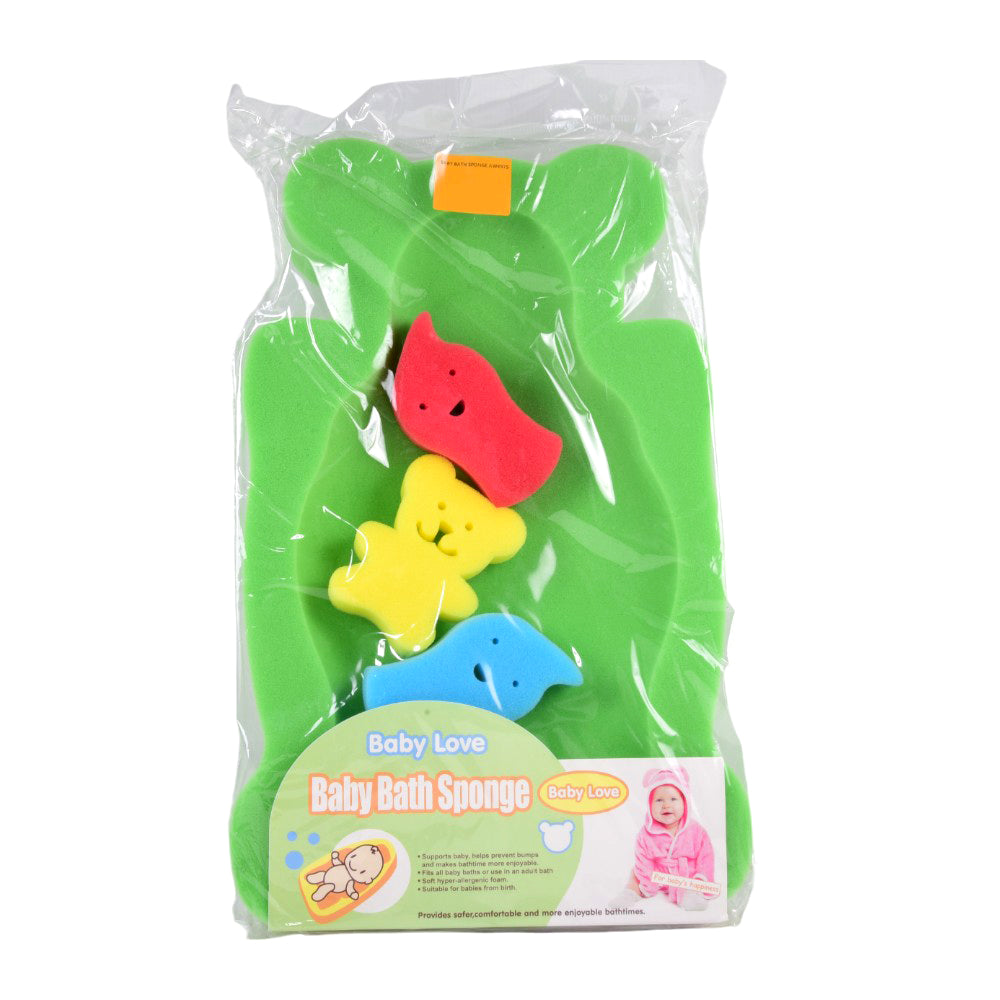 BABY BATH SPONGE AWK9750-4 Default Title - MamasJan Toys