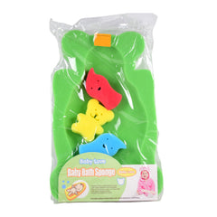 BABY BATH SPONGE AWK9750-4 Default Title - MamasJan Toys