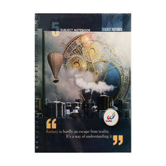 1205 WARQNOTES 5 SUBJECT NOTE BOOK RING Default Title - MamasJan Toys