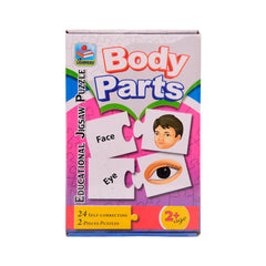 2396 JR.LEARNERS EDUCATIONAL JIGSAW PUZZLE BODY PARTS Default Title - MamasJan Toys